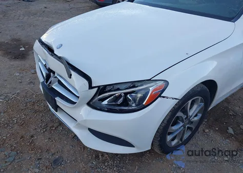 2016 Mercedes-Benz C 300 4Matic из США, поврежденный, VIN 55SWF4KB0GU099542